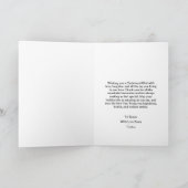 ホホ鮮やかホメリークリスマス&ハッピーニューイヤー カード (内部)