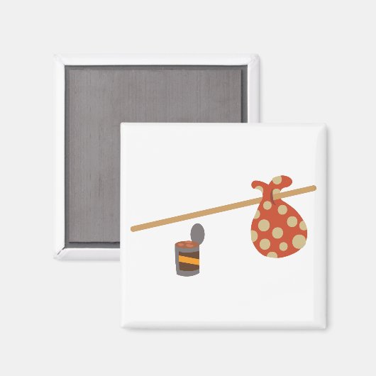 ホボサック マグネット (正面/裏面)