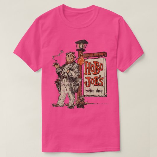 ホボジョーズコーヒーショップ1965 Tシャツ (デザイン正面)