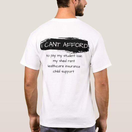 ホボファッション Tシャツ (裏面)