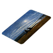 ホマー – ムーンライ素晴らしン絵画ト マグネット (左側)