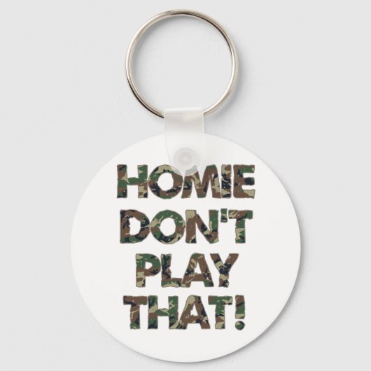 ホミエ遊ングカモフラージュ キーホルダー (正面)