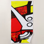 ホミノイド ビーチタオル (正面)