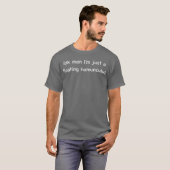 ホムンクルスが浮いてるだけなんだけど Tシャツ (正面フル)