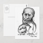 ホム怒ブレ：ラット ポストカード (正面/裏面)