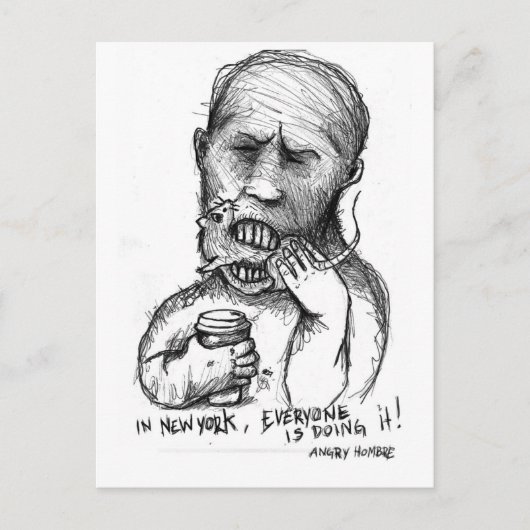 ホム怒ブレ：ラット ポストカード (正面)