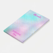 ホメかわいらしスコールマカラフルム ポストイット (アングル)