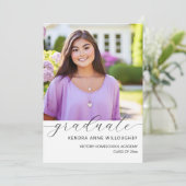 ホメエレガントスクール卒業 招待状 (スタンド正面)