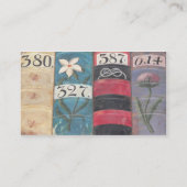 ホメオパシーは名刺を予約します 名刺 (裏面)