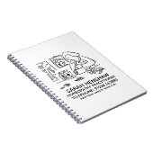 ホメオパシー性ホメオパシー開業医ノート ノートブック (右側)