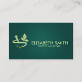 ホメオパシー – 漢方薬プロフェッショナル 名刺 (正面)