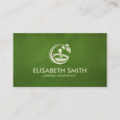 ホメオパシー – 漢方薬プロフェッショナル 名刺 (正面)