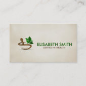 ホメオパシー – 漢方薬プロフェッショナル 名刺 (正面)