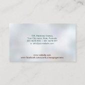 ホメオパシー – 漢方薬 – ナチュロパス 名刺 (裏面)