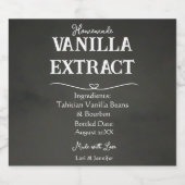 ホメカスタマイズメデードバニラエキス リキュールボトルラベル (シングルラベル)