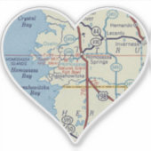 ホモササ春ヴィンテージマップ シール (正面)