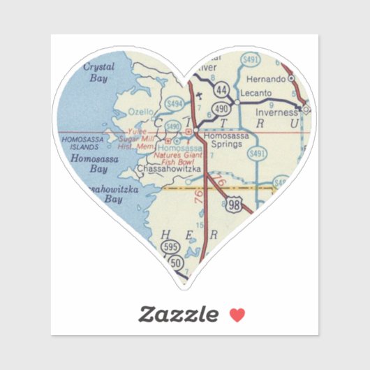 ホモササ春ヴィンテージマップ シール (シート)