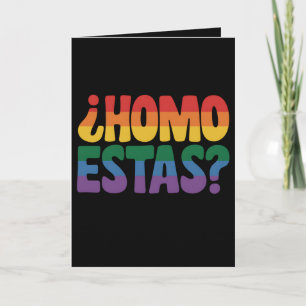 ホモ・エスおもしろいサスペインの・メキシコゲイ同盟LGBTQ カード