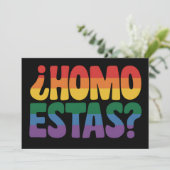 ホモ・エスおもしろいサスペインの・メキシコゲイ同盟LGBTQ 招待状 (スタンド正面)