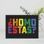 ホモ・エススペインのサ・メキおもしろいシコ・ゲイプライドLGBTQ 招待状 (スタンド正面)