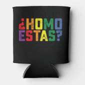 ホモ・エススペインのサ・メキおもしろいシコ・ゲイプライドLGBTQ 缶クーラー (正面)