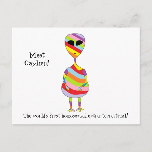 ホモ・エリアス ポストカード (正面)