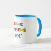 ホモ・サピエンスムグ マグカップ (正面右)