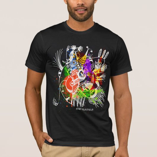 ホモ・ニューロチカス Tシャツ (正面)