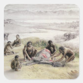 ホモ・ハビリスが占領しているキャンプの印象 スクエアシール (正面)