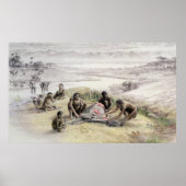 ホモ・ハビリスが占領しているキャンプの印象 ポスター (正面)