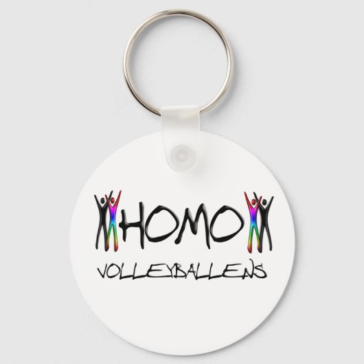 ホモ・バレーボール キーホルダー (正面)