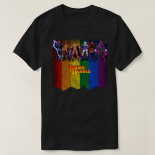『ホモ・ヒーローズ』 Tシャツ