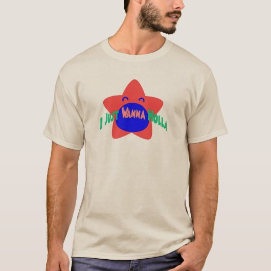 ホラを叫びたい Tシャツ (正面)