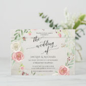 ホライズナル素朴バラリース 招待状 (スタンド正面)