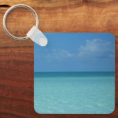 ホライズンカリブのトロピカルターコイズブルー キーホルダー (正面)
