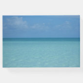 ホライズンカリブのトロピカルターコイズブルー ゲストブック (裏面)