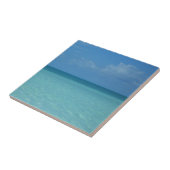 ホライズンカリブのトロピカルターコイズブルー タイル (側面)