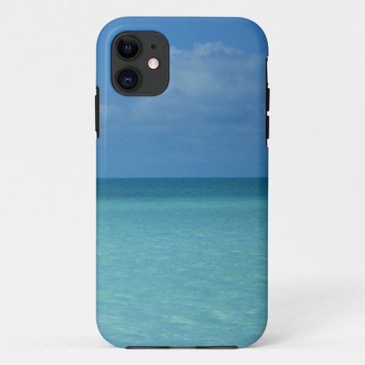 ホライズンカリブのトロピカルターコイズブルー Case-Mate iPhoneケース (裏面)