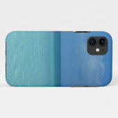 ホライズンカリブのトロピカルターコイズブルー Case-Mate iPhoneケース (裏面(横))