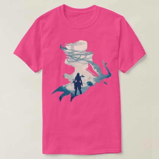 ホライズンゼロ夜明け Tシャツ (デザイン正面)