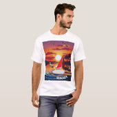 ホライズン調和アットサンセット Tシャツ (正面フル)