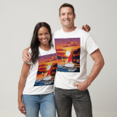 ホライズン調和アットサンセット Tシャツ (ユニセックス)