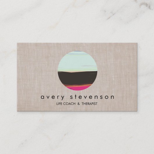 ホライゾンライフコーチとキャリアアドバイザーへの道 名刺 (正面)