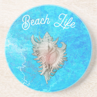 ホラガイ "Beach Life"  コースター