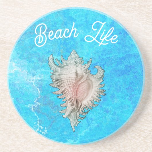ホラガイ "Beach Life"  コースター (正面)