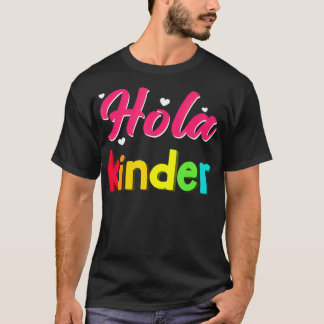 ホラキンダー新学期スペインの幼稚園 Tシャツ