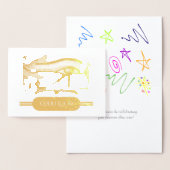 ホラスの目で幸運のチャーム 箔カード (ディスプレー)