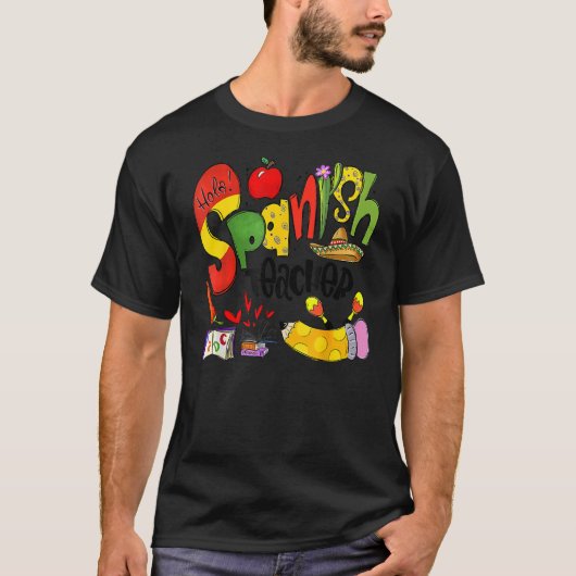 ホラスペインので先生を持っていた Tシャツ (正面)