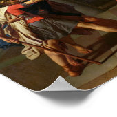 ホラティの誓い, 1784 ポスター (角)