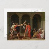 ホラティの誓い, 1784 ポストカード (正面/裏面)